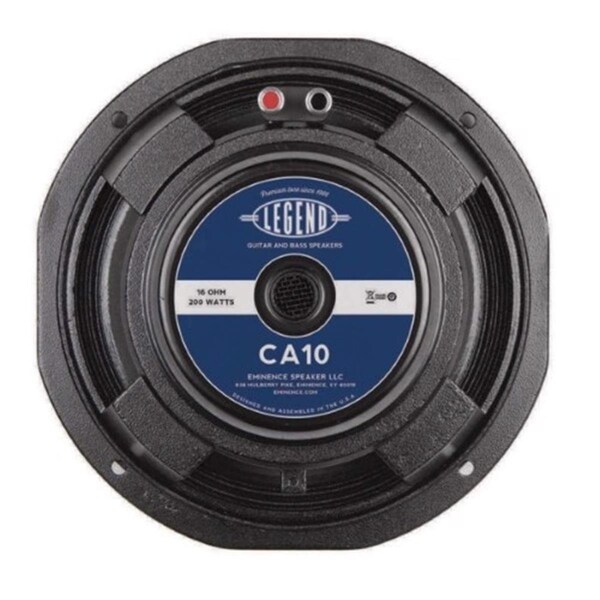Eminence Speaker Legend 10 in. 400-Watts Bass Speaker - LEGENDCA108