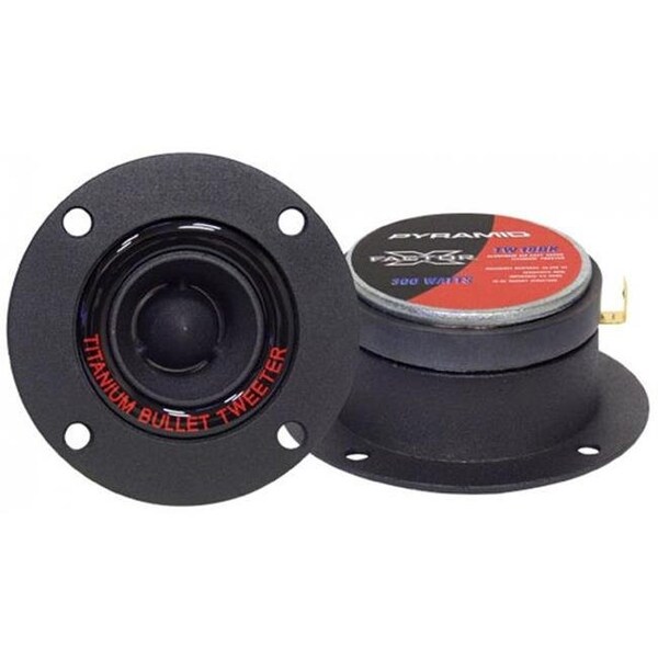 Enerworks SA TW18BK 3.25 in. 300W Bullet Horn Tweeters - TW18BK