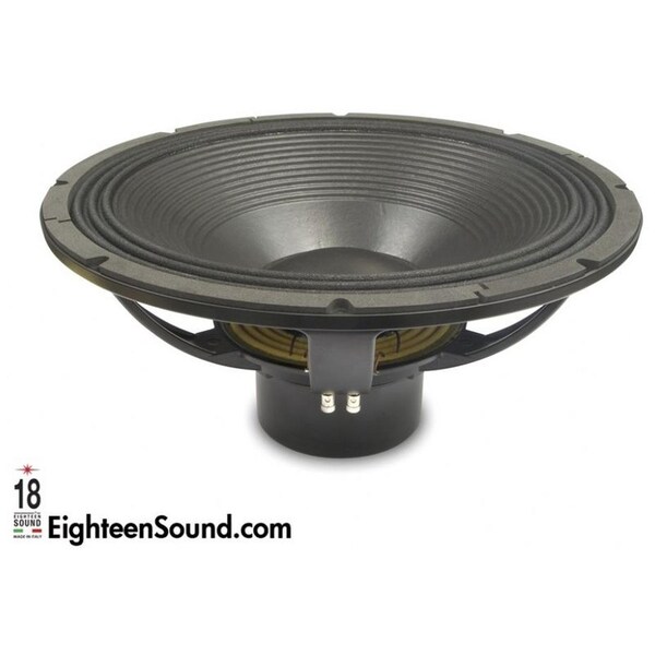 18 Sound 21-in Extended LF Neodymium Transducer w/Carbon fiber reinforced treated cellulose cone 4 Ohms - 21NLW9601-4