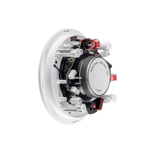 Monoprice Caliber Slim Bezel In-Ceiling Speakers_ 6.5in Fiber 2-Way (pair) - 34706