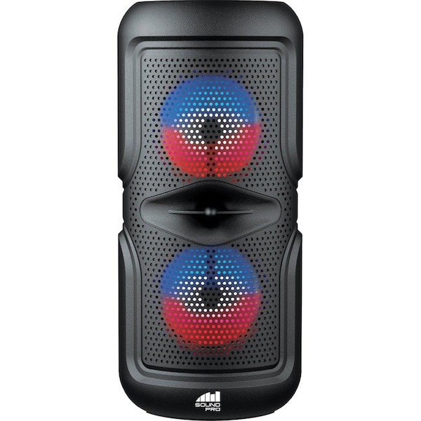 Naxa Naxa NDS-4502 Portable Bluetooth Speaker System - Black - Battery Rechargeable - USB - NDS-4502