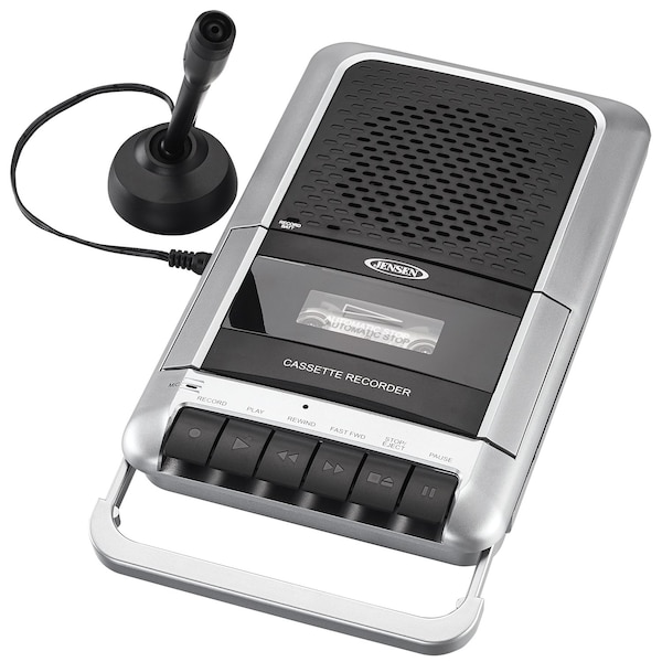 Jensen Shoebox Style Cassette Player/Recorder - MCR-100A