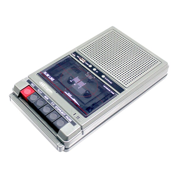Hamiltonbuhl Classroom Cassette Player/Recorder, 2 Station, 1 Watt - HA-802