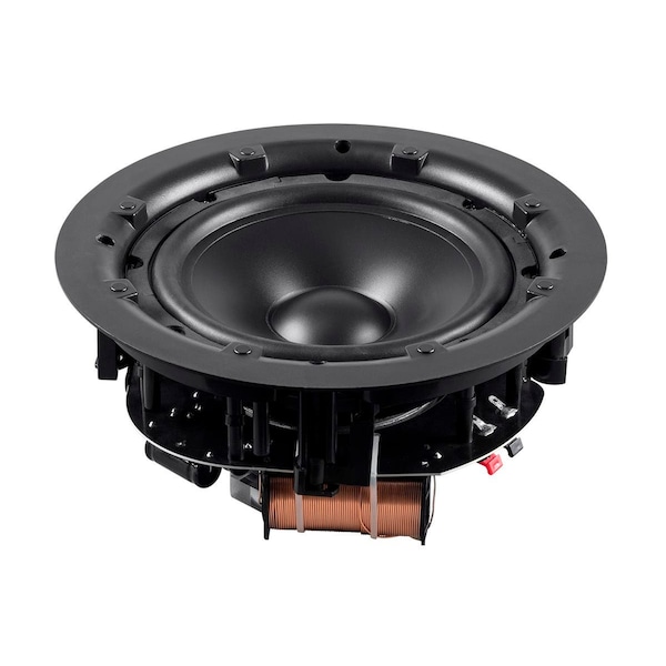 Monoprice Aria Ceiling Speaker 8-inch Subwoofer with Dual Voice Coil (each) - 31032