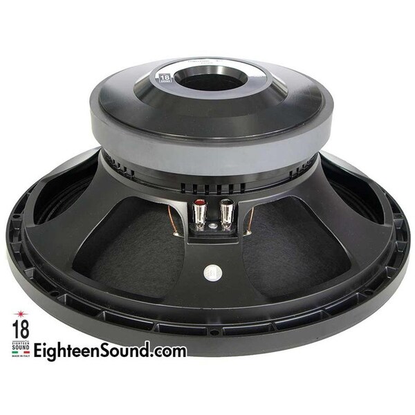 18 Sound 15-in High Output MB Ferrite Transducer 8 Ohms Carbon fiber reinforced Weather protected cone and p - 15MB1000-8
