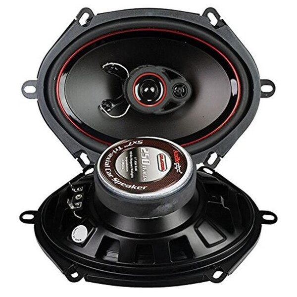 Audiopipe Audiopipe CSL5703R 5 x 7 in. 3 Way Pair Speaker PP Cone - CSL5703R