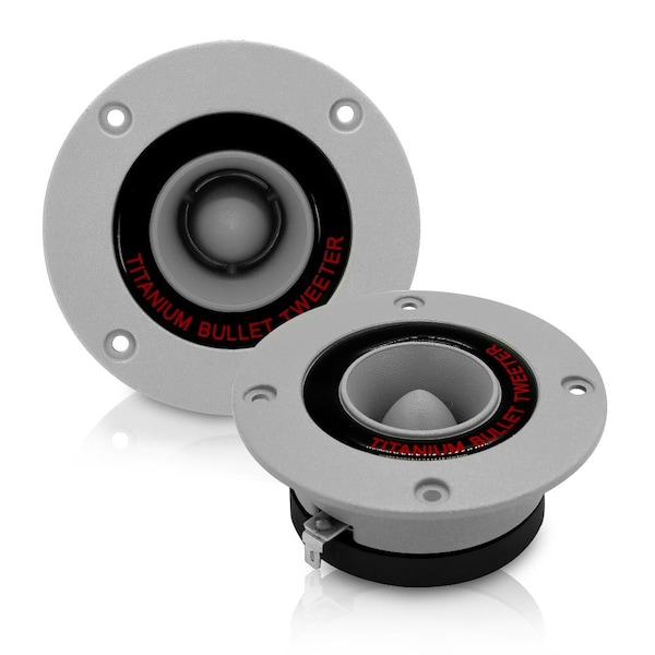 Pyramid 3.25'' 300 Watt Aluminum Die-Cast Super Titanium Tweeter, TW18 - TW18