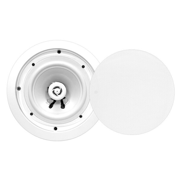 Pyle 8 in Weather Proof 2-Way In-Ceiling / In-Wall Stereo Speakers - PWRC81