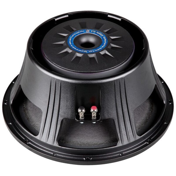 P-Audio High Output 15 Inch Precision Transducer w/3-in Voice Coil - 8 Ohms - C15-1600CA