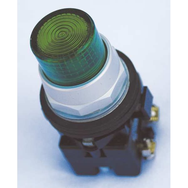 Lente de luz piloto Eaton, 30mm, verde, de plástico - HT8BG