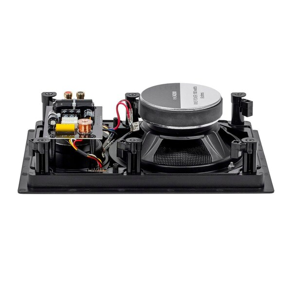 Monoprice Alpha In-Wall Speakers 8in Carbon Fiber 3-Way (pair) - 34200