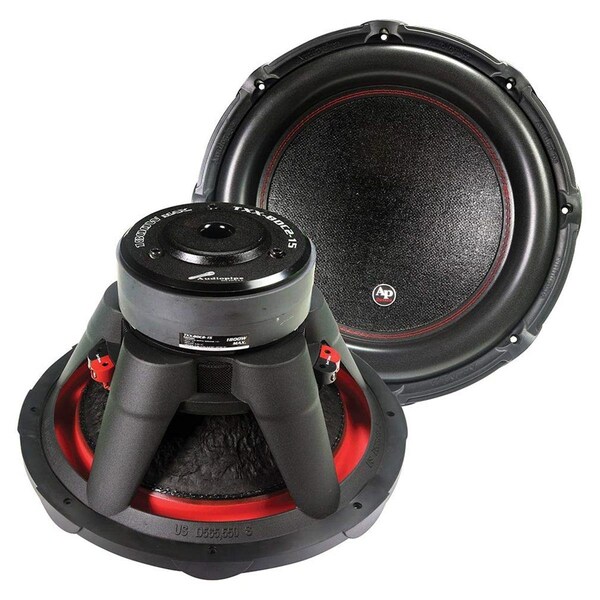 Audiopipe 15 in. Woofer 1800W Max 4 Ohm Dual Voice Coil - AU599953