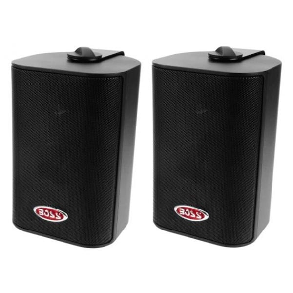 Boss Audio Systems Boss Audio  4 in 200W Full Range 3 Way Weatherproof Systems, 2PK - BSSMR4.3B