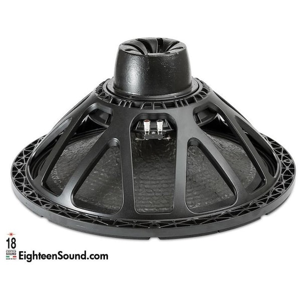 18 Sound 21-in Extended LF Neo Transducer w/high grade neodymium magnet assembly 8 Ohms - 21NLW4000-8