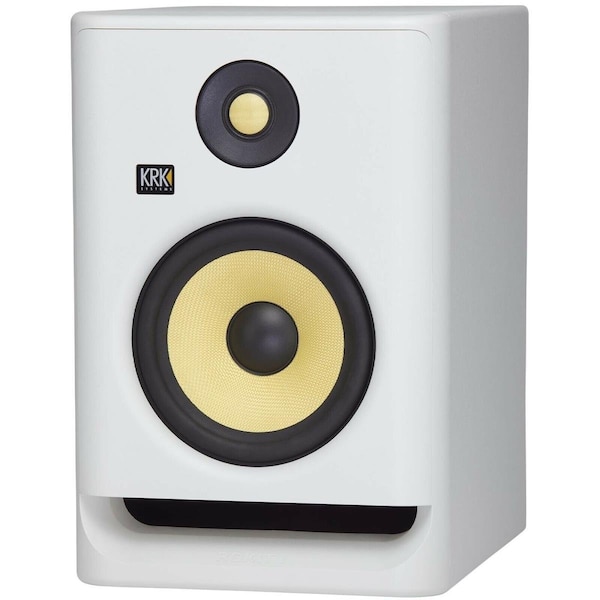 Boombox 7 in. Studio Monitor, White - BO2666763