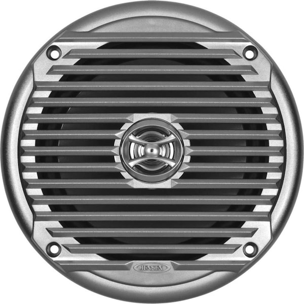 Cb Distributing 6.5 in. Jensen Coaxial Marine Waterproof Speakers, Silver, 2PK - ST3647159