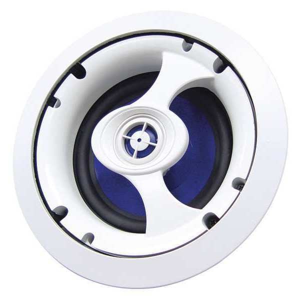Speco Technologies In-Ceiling Speaker, 2.4 lb., White, 87dB - SP525C