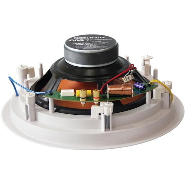 Bic America In-Ceiling 250W 3-Way 10" Speaker with Pivoting Tweeter - H-310C