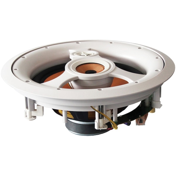Bic America In-Ceiling 250W 3-Way 10" Speaker with Pivoting Tweeter - H-310C