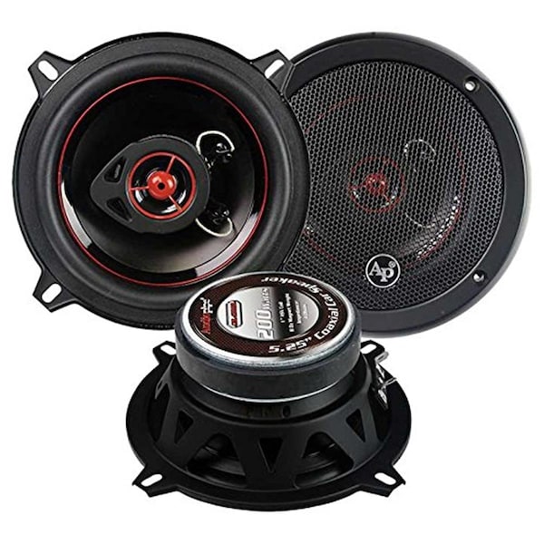 Audiopipe 5.25 in. Redkine Speaker 2 Way Pair Cone, Blue - AU599809