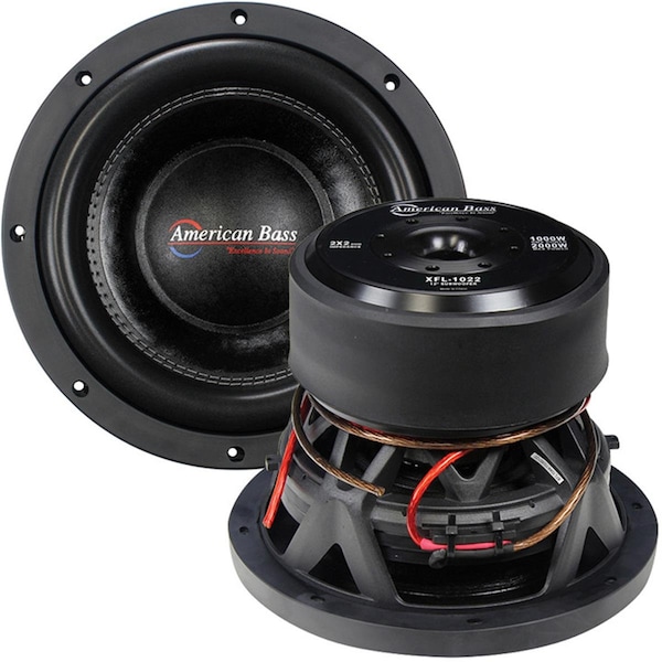 Wci American Bass  10 in. 2000 watt Max 2 Ohm DVC Woofer - AM599795