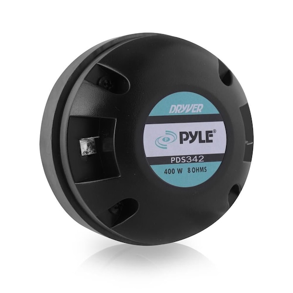 Pyle 1.35" Titanium Horn Driver 8 Ohm 1-3/8" X 18 Tpi, PDS342 - PDS342