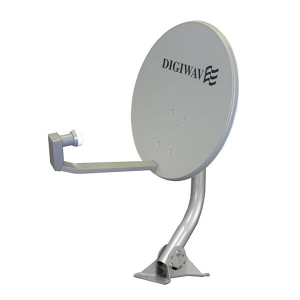 Homevision Technology 24 Inch - 60cm Galvanized Steel Offset Around Dish in Bulk - Taiwan DigiMonster No LNB - HO300853