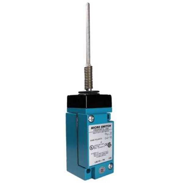 Interruptor de límite de servicio pesado Honeywell, Palanca oscilante, 1NC/1NO, 10A @ 600V CA, Ubicación del actuador: Superior - LSJ1A-7N