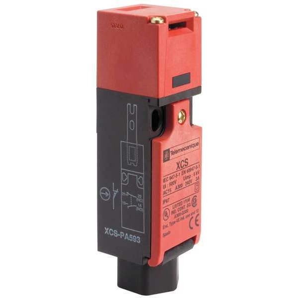 Interruptor de interbloqueo de seguridad 2NC Telemecanique Sensors Nema 4, 4X, 12 IP 67 - XCSPA793
