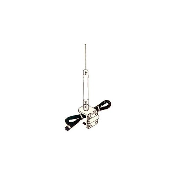 Everhardt Everhardt SNGP4 4 ft.Mirror Mount Ss No Ground Antennaenna -White - SNGP4