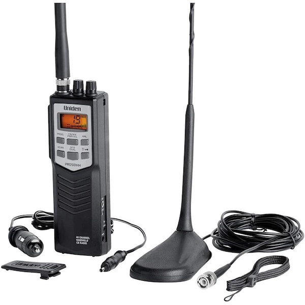 Uniden CB 40 Channel CB Radio with Magnet Mount Antenna - UN329797