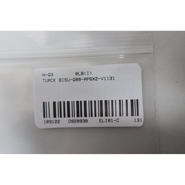 Interruptor de proximidad Turck 10-30V-CD - BI5U-Q08-AP6X2-V1131