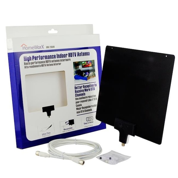 Mediasonic Mediasonic HW218AMP Indoor Homeworx Antenna for Digital TV - HW218AMP