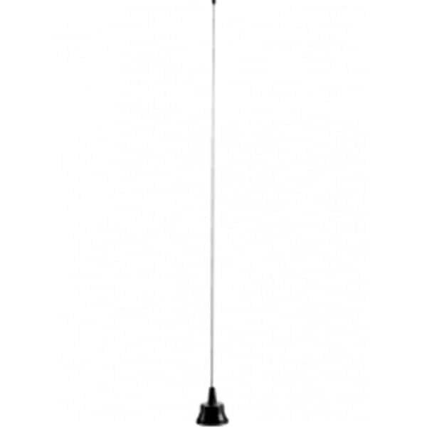 Larsen Products 440-460MHz Cellular Style Whip Antenna, Black - W144B