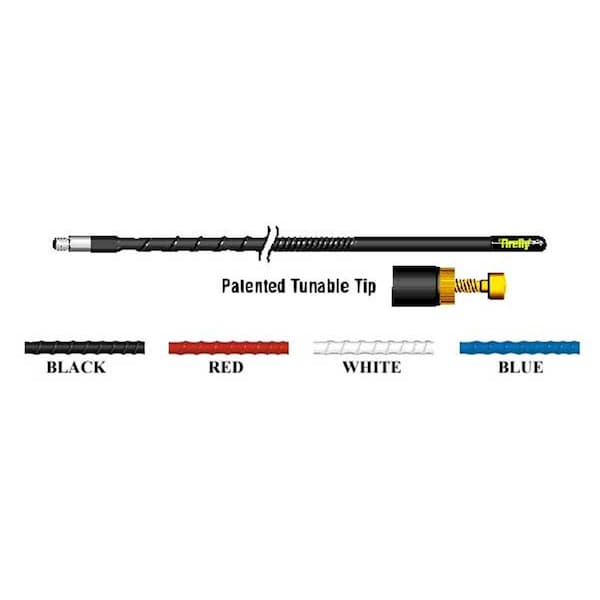 Firestik 4 ft. Firefly .63 Wave200 Watt - White - FI53690