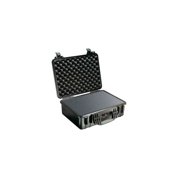 Pelican Products Pelican 1520 Watertight Medium Case With Foam 19-3/4" x 15-3/4" x 7-7/16", Black - 1520-000-110