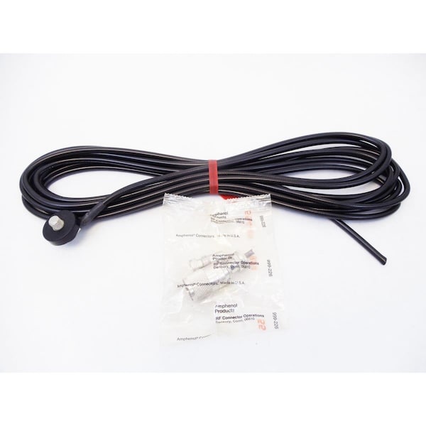 Accessories Unlimited 0.38 x 24 in. 2 ft. Superflex CB Antenna with Tunable Tip, Black - AC53940