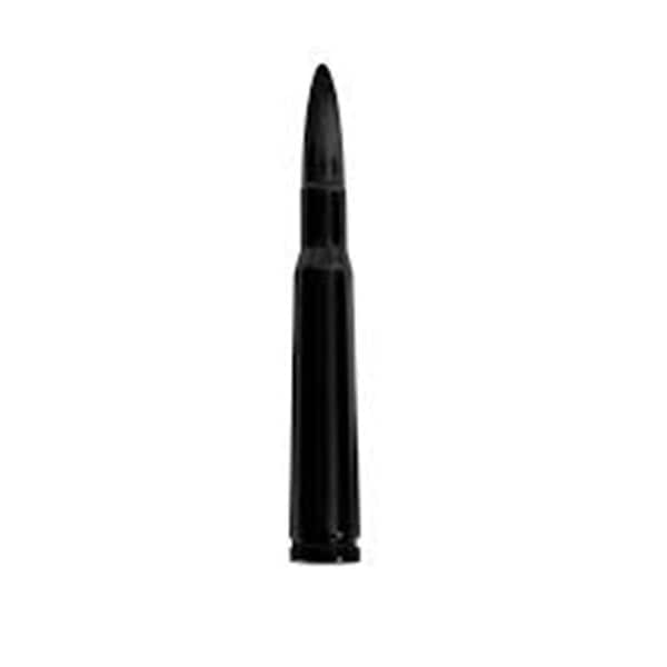 Digitaldigital 8 in. 0.50 Cal Bullet Shaped Extended Range Aluminum Shorty Antenna, Black - DI1833535