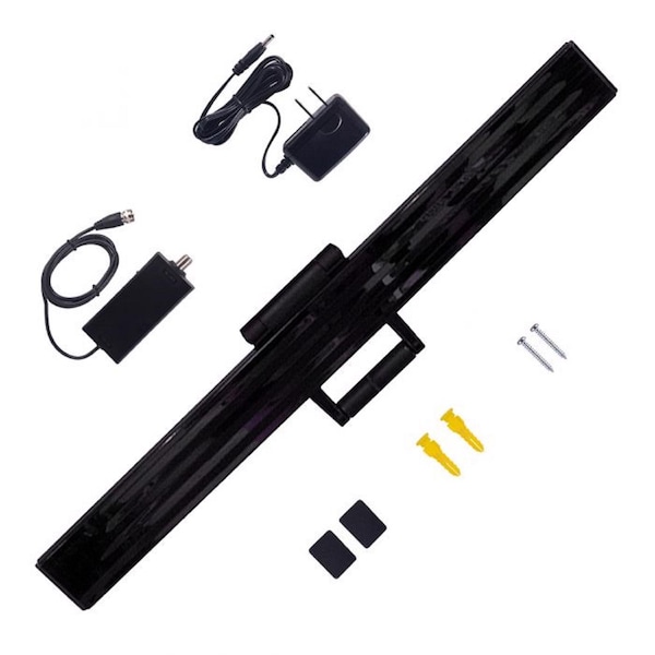 Ge GE Ultapro Indoor HDTV Ultra Thin Amplified Antenna 1 pk - 37075
