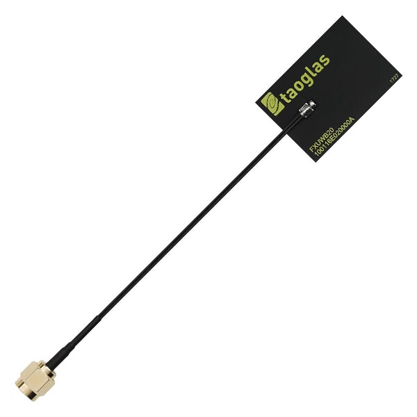 Taoglas Antennas Accurauwb Fxuwb20.01 Ultra Wideband (Uwb) Flex Antenna, 100Mm 1.37Mm Sma(M) - FXUWB20.01.0100C