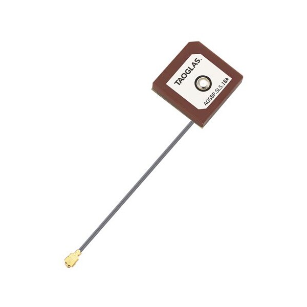 Taoglas Antennas Aggbp.Sls.18A - Gps/Glonass/Galileo/Beidou 18Mm Active Patch With Saw/Lna/Saw - AGGBP.SLS.18A.07.0060A