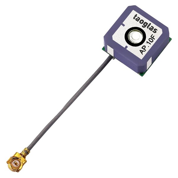 Taoglas Antennas Ap.10F Gps/Galileo 2 Stage Active Patch 10*10*6Mm, 39Mm 0.81 - AP.10F.07.0039B