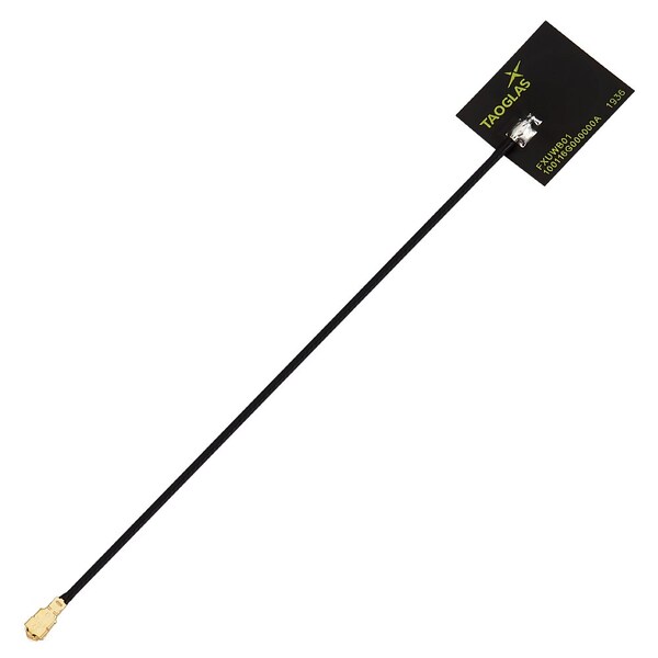Taoglas Antennas Accurauwb Fxuwb01.07 6-8Ghz Ultra Wideband Flex Antenna, 100Mm 1.37, Ipex Mhfht - FXUWB01.07.0100C