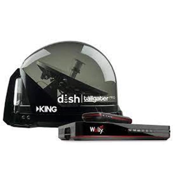 King Premium Portable Satellite TB Antenna Bundle with Wally - KIGDTP4950