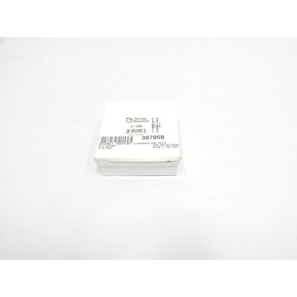 Atlas Sound SPEAKER DIAPHRAGM PAGING & TELECOMMUNICATIONS PART & ACCESSORY - D-15NB