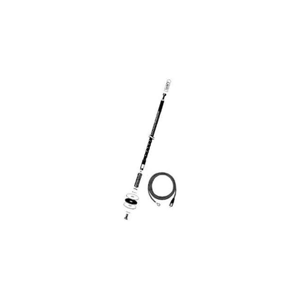 Firestik Firestik FG2DD-B 2 ft. No Ground Antenna Kit with 17 ft.Coax -Black - FG2DD-B