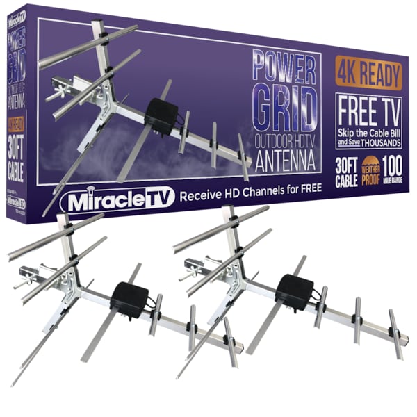 Miracle Tv MiracleTV, Power Grid Outdoor HDTV, PK 2 - 602798