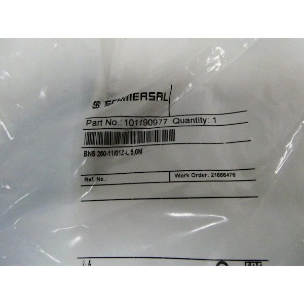 SENSOR DE PUERTA DE SEGURIDAD 30V-DC OTRO SENSOR - BNS 260-11/01Z-L 101190977