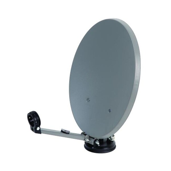 Homevision Technology Homevision Technology DWD35PT 14 Inch - 35x40cm Portable Camping Dish Kit in Platic Case - Taiwan with 1xDual LNB - DWD35PT