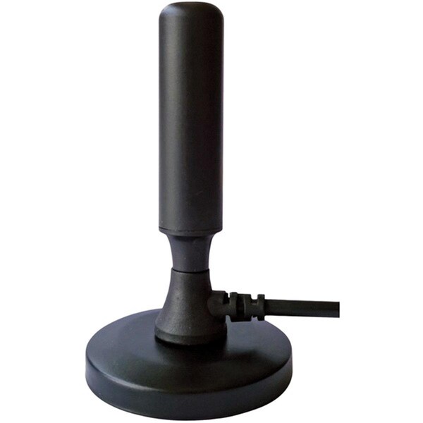 Fasttrack Indoor HD TV Bullet Antenna with Magnetic Base, Black - FA2480408